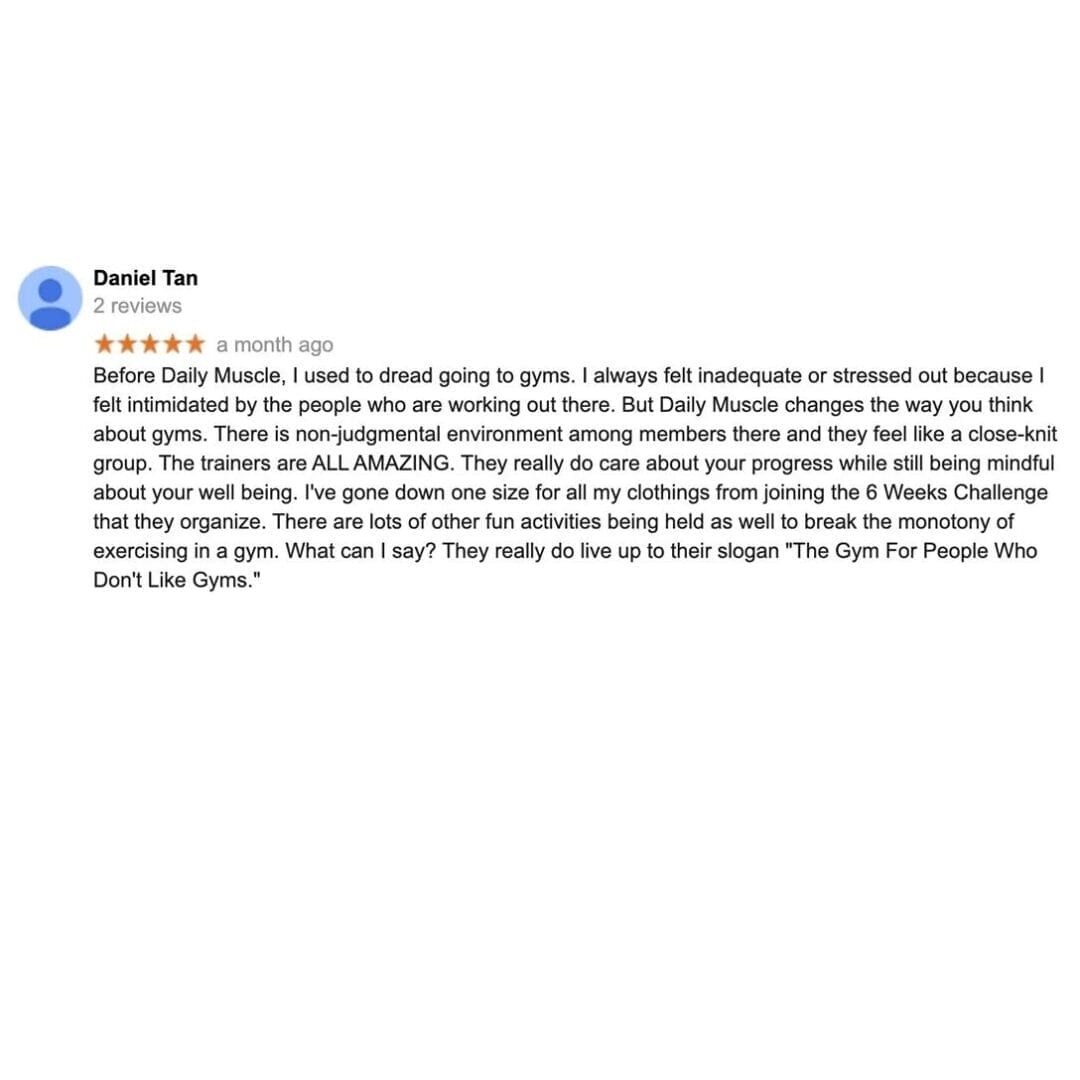 DailyMuscle LightHouse testimonial 2
