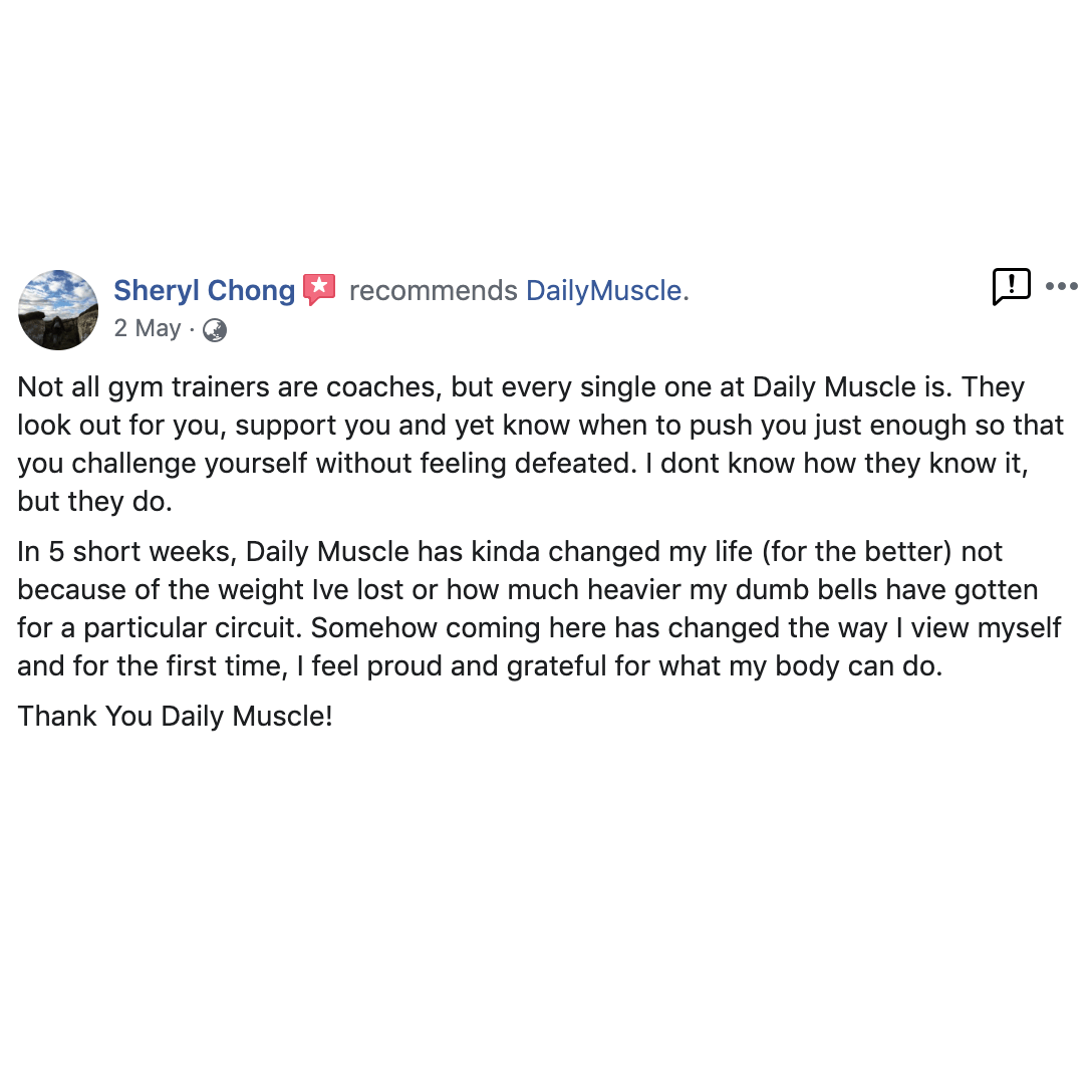 DailyMuscle LightHouse testimonial 3