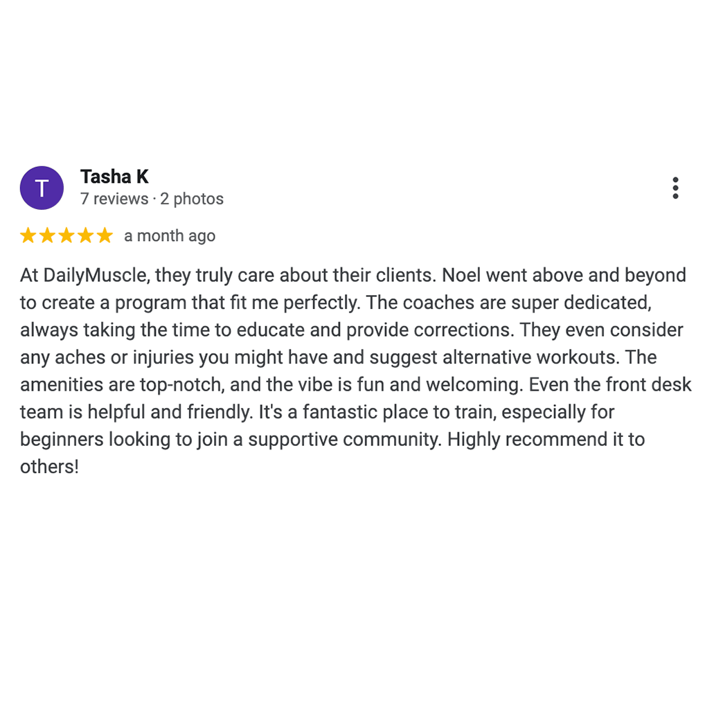 DailyMuscle LightHouse testimonial 7
